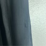 Madewell Black Ruched Crop Straight Leg Jumpsuit, Size 6 Photo 8