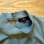 Lulus  Green Ribbed Twist-Front Long Sleeve Bodysuit Women's Size Medium Photo 4