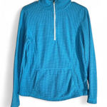 Tek Gear Turquoise Quarter-Zip Pullover Photo 0