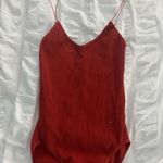 Out From Under (Urban Outfitters) Red Bodysuit Photo 0