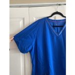 Purple Earth Womens 3X Royal Blue Jasmin Top NEW Scrub Top Size undefined Photo 1