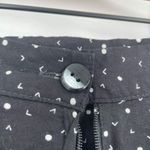 Vintage 90s Counterparts Knee length preppy geometric skirt size 8 academic Black Photo 5