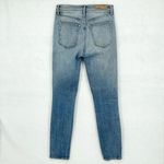 GRLFRND  High Rise Straight Leg Distressed Karolina Ripped Jeans 26 Photo 8