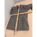 Herman Kay Woman Pea Coat Beige 14 Pocket Long Sleeve 3 Button Front Bella Swan Photo 8