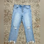 Dear John JOHN DEAR high rise cropped straight leg jeans size 31 Photo 10