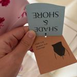 Shade & Shore  NWT Women's Halter Shirred One Piece Swimsuit Pink Rose Print 16 Photo 5