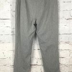 SARA CAMPBELL Sheri Pant Gray Mid Rise Slim Leg Pull On Flat Front Cropped Sz L Size L Photo 1