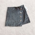 Lizard Thicket Addie corduroy crossover button down wrap Skirt Photo 0