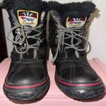 Pajar  Canada Black Shearling Lined Snow Duck Women Winter Boots size 7-7.5 Photo 1