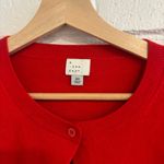 A New Day  red button up cardigan Photo 3