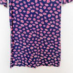 Lilly Pulitzer NWOT Somerset Dress Bocce Lips Print Valentines Navy Pink Sz XS Photo 4