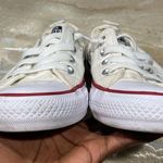 Converse All Star Low Tops Lace Up White Shoes Women’s 7 Photo 0