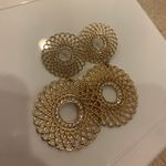 Statement Earrings Gold Photo 0