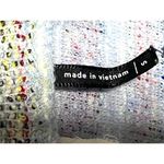 Akemi + Kin  Mini Sleeveless Shift Mini Dress Stripe Multicolor Mock Neck Women S Photo 7