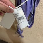 Good American NWT Shine Barely There One-Piece Swimsuit in Lilac Mist001 Photo 5