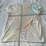 Loft outlet size L short sleeve white with multi colors all over T Photo 5