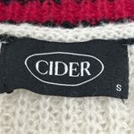 Cider  knit monogram W small cardigan preppy button down sweater Photo 2