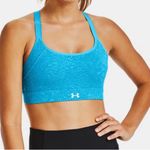 Under Armour  Women’s Sz L UA Reflect Impulse Pink Print Mid Impact Sports Bra Photo 10