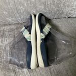 Vionic  Women's Tide Sequins Sandals Comfort Flip Flop Sz 5 EU 36 White/Navy/Aqua Photo 4