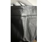 MINKPINK NWT Pants Womens Medium Black Highwaisted Faux Leather Tapered *Flaw Photo 10