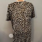 Cable & Gauge Leopard Print V-Neck Dress Photo 1