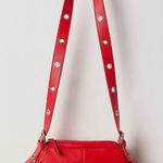 Free People  Leather Buckle Shoulder Bag NWT Photo 0