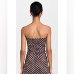 RESA Bonnie Brown Patterned SET Tube Strapless Top and Skirt Medium Photo 2