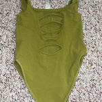 iHeartRaves Olive Green One-Piece Photo 0