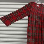 Aria Collection Ballet Night Gown Women's Size XL Red Plaid Sleepwear Lounge Photo 6