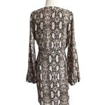 Sage The Label Women Size Large Animal Print V-Neck Dress 5-474 Photo 3