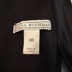 Dana Buchman  classic black jumpsuit size 10 belted wide leg Photo 5