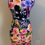 Clover Canyon Floral Mesh Panel Sleeveless Dress Photo 5