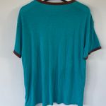 Ariat  Women’s Howdy T-Shirt Teal Brown Short Sleeve Tee Large Photo 6