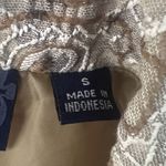 Susan Graver  Blazer Womens Small Jacket Cream‎ Paisley Embroidered Neutral Chic Photo 7