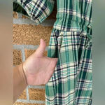 Derek Lam 10 Crosby Tiana Belted Wrap Dress size 12 Green Photo 5