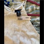 AQUA  BLOOMINGDALE’S M Lace High-Neck Sleeveless Mini Dress Photo 4