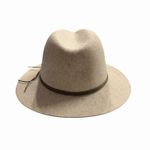 Anna & Ava Women's 100% Wool Fedora Hat Neutral Wide Brim Western Rancher Boho Photo 3