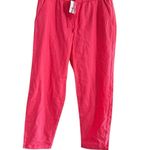 J Crew Factory Pink Straight Leg Ankle Pants Size 6 Photo 3