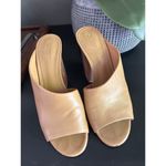 Mercedes Castillo Izar High Mule Sandal Sand Womens Size 7.5 Brown Photo 2