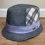 Peter Grimm  Unisex Plaid Size S/M Fedora Hat Photo 0