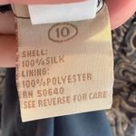 Jonathan Martin NWT Blue Sleeveless Bubble Hem Dress 100% Silk Sz 10 Photo 6