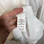 Amanda Uprichard  White Tia Organza Sleeve Mini Dress size medium bridal wedding Photo 8