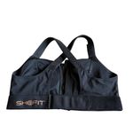 Shefit Ultimate Sports Bra Zip Front 2 Luxe Black Rose Gold Adjustable Size undefined Photo 1