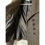 Calvin Klein EUC Brown Tweed double breasted Suit Jacket Sz 6 Photo 5