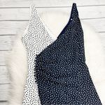 Mango Wrap Contrasted Bodice Dress Photo 2