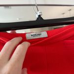 Rachel Comey  Textured Slim Pants – Size 8 – Bright Red Photo 3