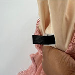 The Limited  VINTAGE Blush Pink Lace V-Neck Cap Sleeve Blouse Y2K‎ Fairy Size L Photo 6