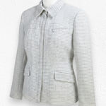 Ralph Lauren 90s Vintage Lauren  Gray Houndstooth Deadstock Wool Jacket Size 10 Photo 0