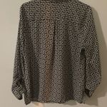 Notations ‎ Black and White Geometric Skirt Photo 3