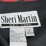 Sheri Martin Two Piece Top and Pant Red Black Floral Set Size 14 Photo 47